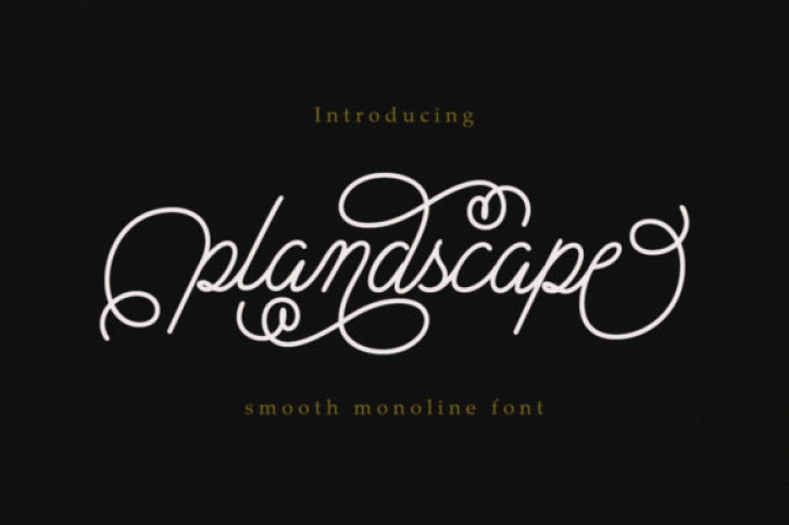 Plandscape Font Download