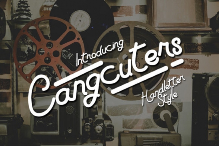Cangcuters Font Download