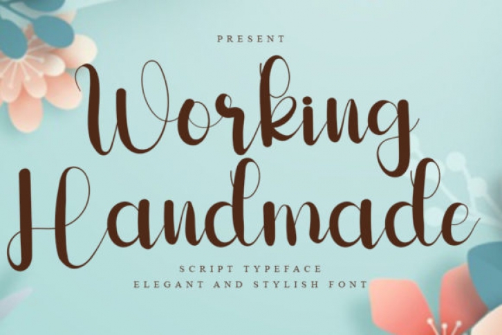 Working Handmade Font Download
