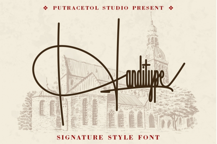 Handitype - Signature Style Font Font Download