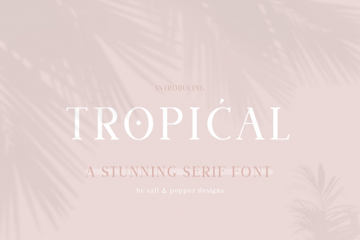 Tropical Serif Font Download
