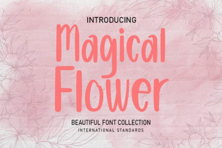 Magical Flower Font Download