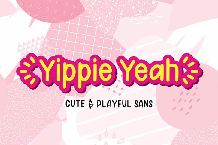 Yippie Yeah Slab Font Download