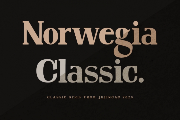 Norwegia Classic serif font Font Download