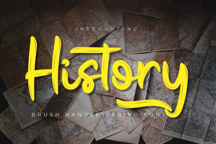 History Font Download