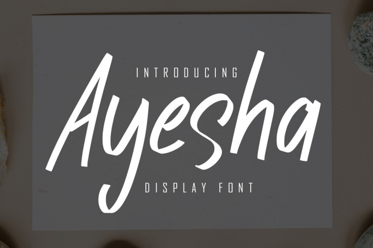 Ayesha Display Font Download