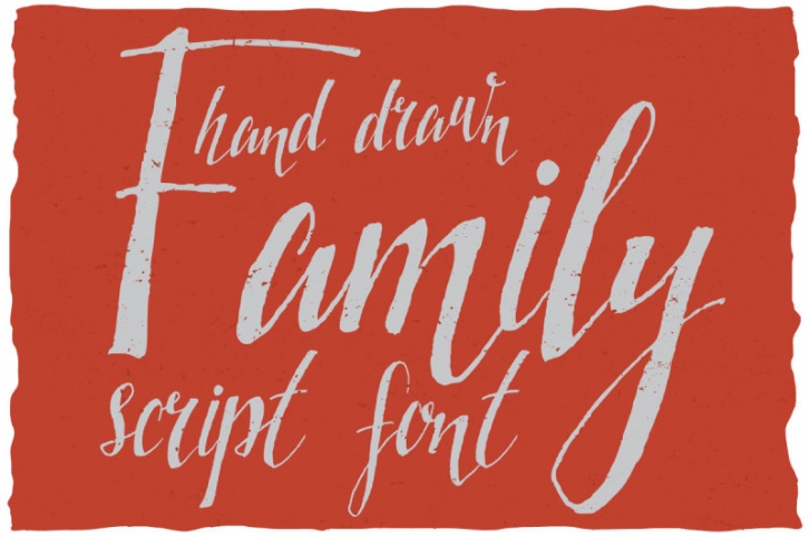 Family Hand Drawn Font Font Download