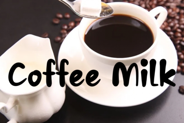 Coffee Milk Font Download