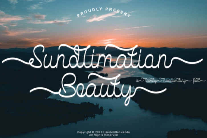 Sundlimation Beauty Font Download