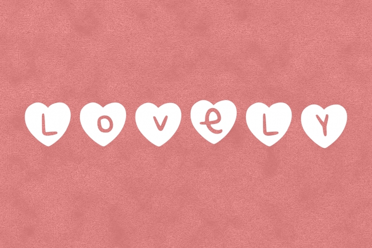 LOVELY IN TTF, OTF Font Download