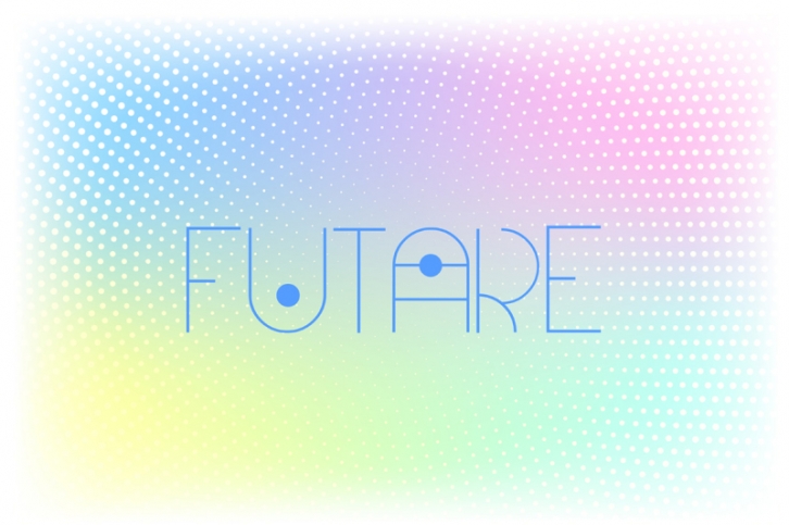 Futare - Minimal Futuristic Display Font Font Download