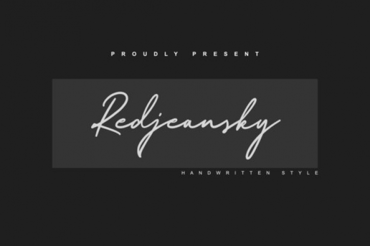 Redjeansky Font Download