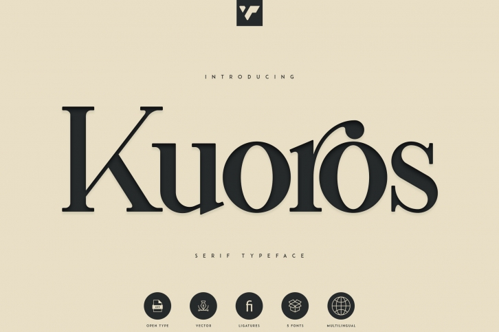 Kuoros Serif Typeface Font Download