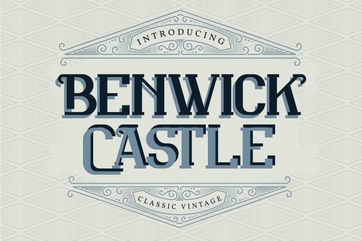 Benwick Castle | Classic Vintage Font Font Download
