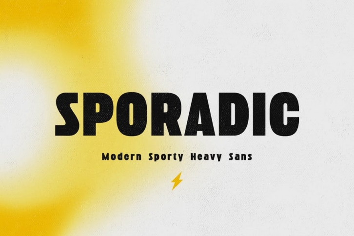 Sporadic - Modern Sport Sans Font Download