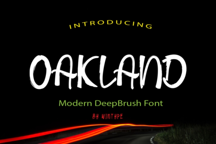 Oakland Font Download