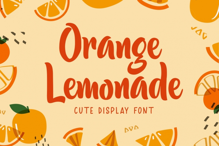 Orange Lemonade Font Download