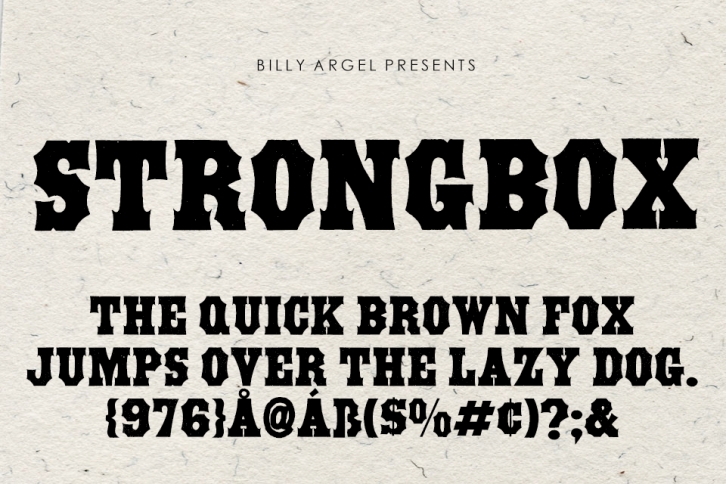 STRONGBOX Font Download