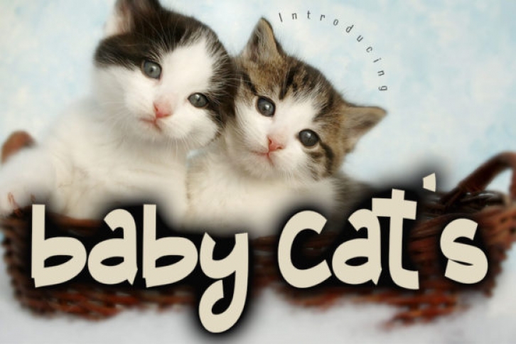 Baby Cats Font Download