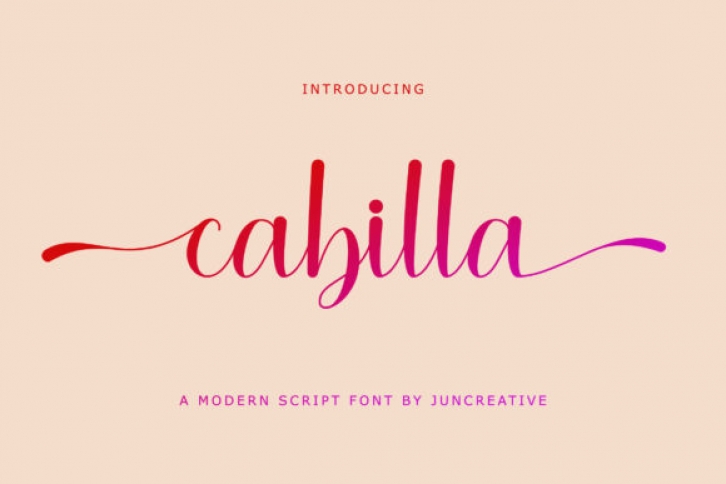 Cabilla Font Download