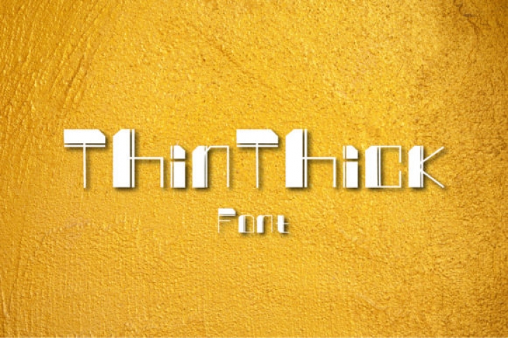 ThinThick Font Download