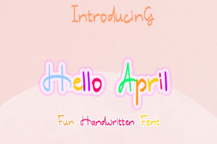 Hello April Font Download