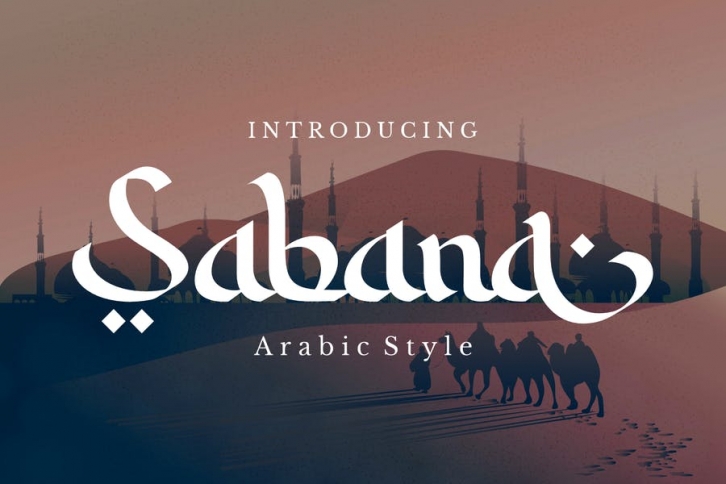 Sabana - Arabic Font Font Download