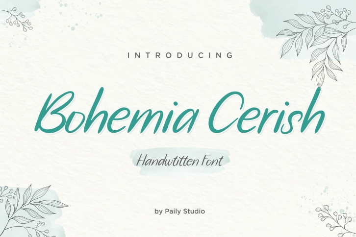 Bohemia Cerish Handwritten Font Download