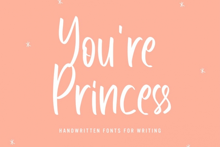 Youre Princess - Handwritten Font Font Download