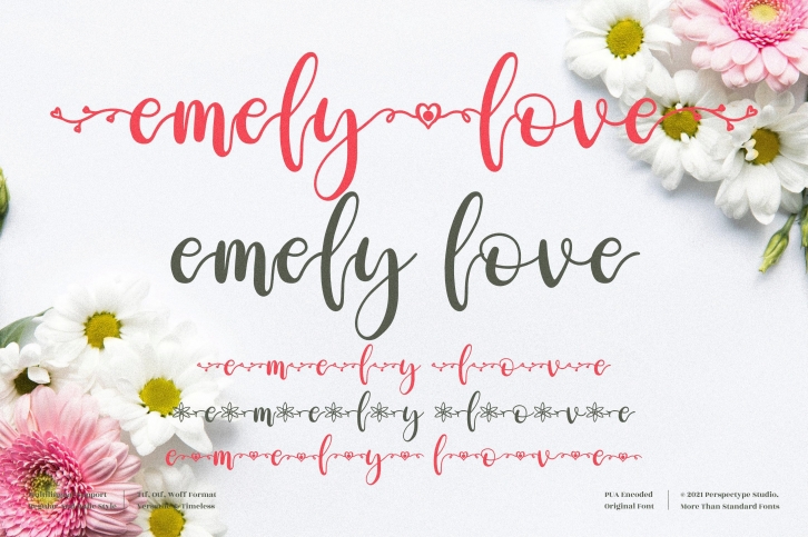 emely love Font Download