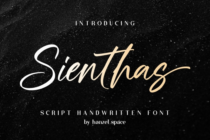 Sienthas Script Handwritten Font Download