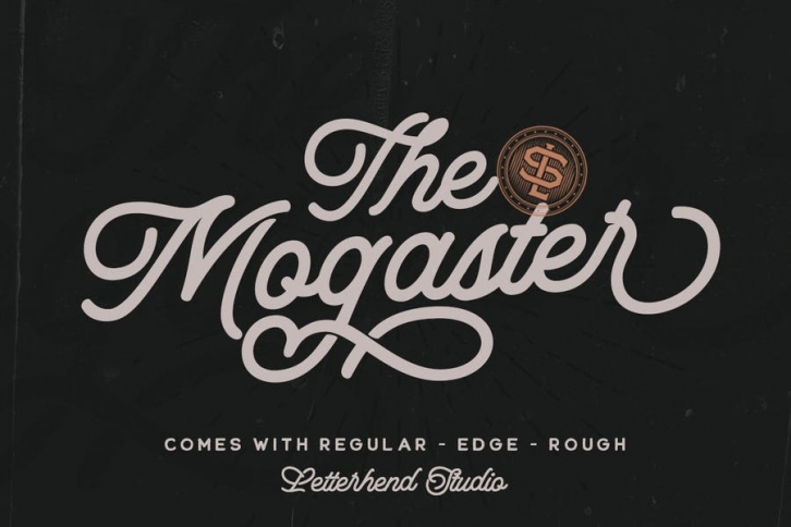 The Mogaster - Monoline Script Font Download