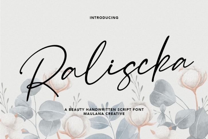 Raliscka Handwritten Script Font Font Download