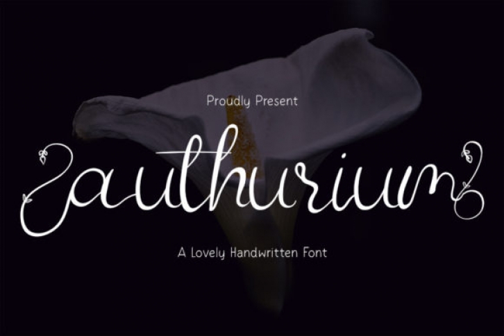Authurium Font Download