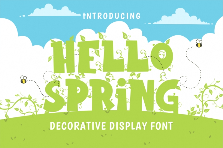 Hello Spring Font Download
