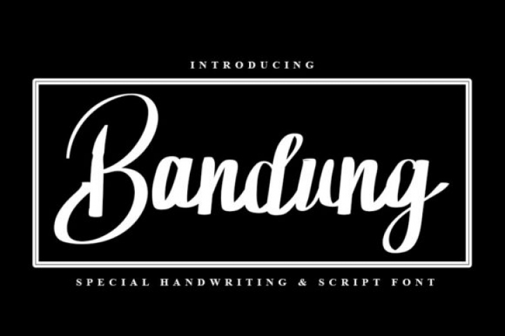Bandung Font Download