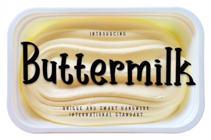 Buttermilk Font Download