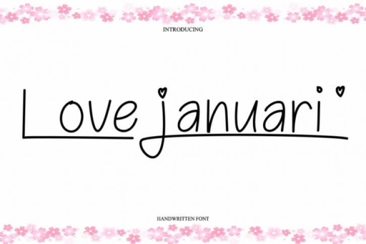 Love Januari Font Download