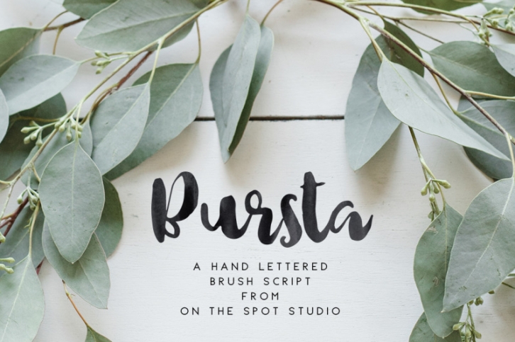 Bursta Font Download