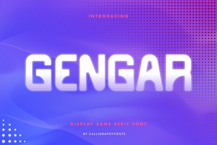 Gengar Font Download