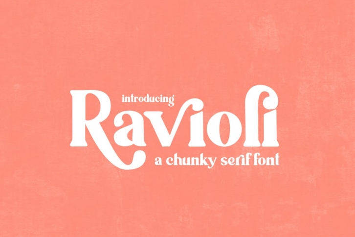 Ravioli Serif Font Font Download