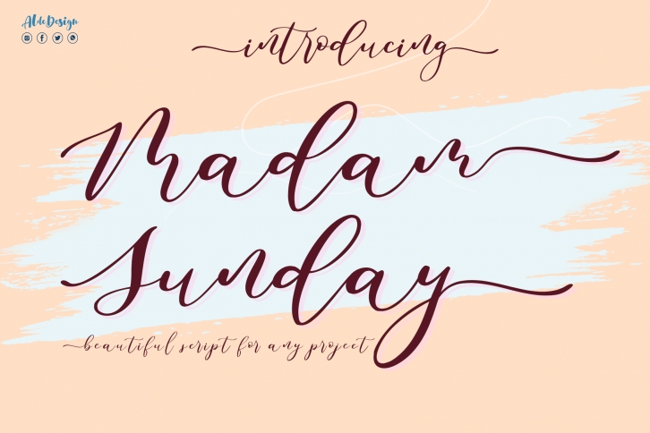 Madam Sunday Font Download