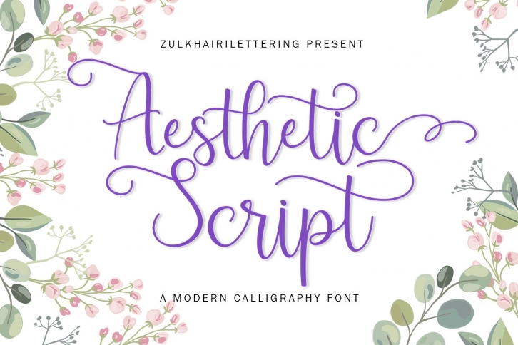 Aesthetic Script Font Download