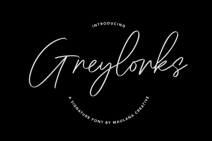 Greylorks Signature Font Download
