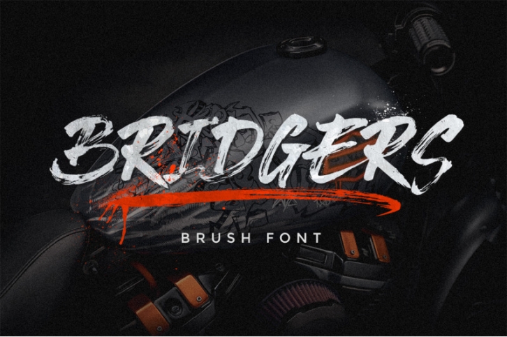 BRIDGERS DIRTY BRUSH Font Download