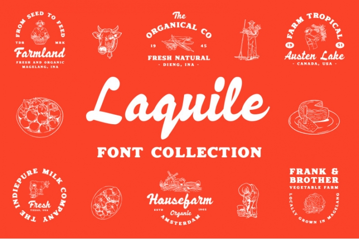 Laquile - Display Font Font Download