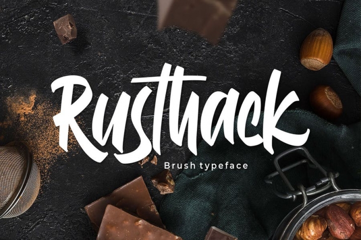 Rusthack - Freestyle Brush Font Font Download