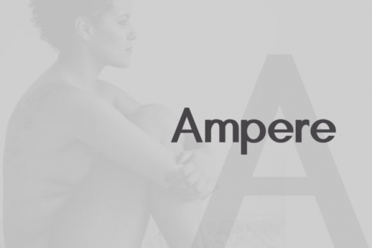Ampere Font Download