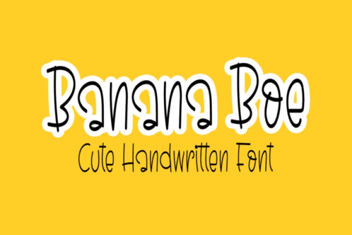 Banana Boe Font Download