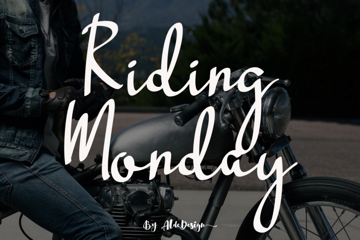 Riding Monday Font Download